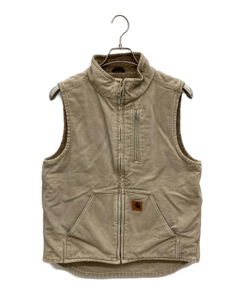 CarHartt（カーハート）CarHartt (カーハート) 裏起毛ベスト グレー サイズ:Sの古着・服飾アイテム