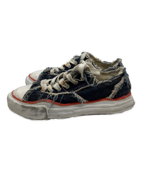 Maison MIHARA YASUHIRO（メゾン ミハラ ヤスヒロ）Maison MIHARA YASUHIRO (メゾン ミハラ ヤスヒロ) NIGEL CABOURN (ナイジェルケーボン) ローカットスニーカー ネイビー サイズ:43の古着・服飾アイテム