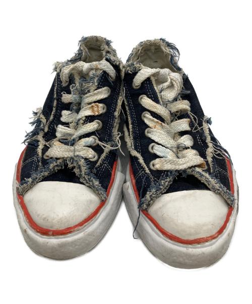 Maison MIHARA YASUHIRO（メゾン ミハラ ヤスヒロ）Maison MIHARA YASUHIRO (メゾン ミハラ ヤスヒロ) NIGEL CABOURN (ナイジェルケーボン) ローカットスニーカー ネイビー サイズ:43の古着・服飾アイテム