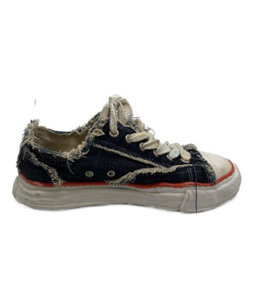 Maison MIHARA YASUHIRO（メゾン ミハラ ヤスヒロ）Maison MIHARA YASUHIRO (メゾン ミハラ ヤスヒロ) NIGEL CABOURN (ナイジェルケーボン) ローカットスニーカー ネイビー サイズ:43の古着・服飾アイテム