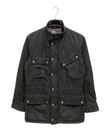 POLO RALPH LAUREN（ポロ・ラルフローレン）の古着「ジップアップジャケット」｜ブラック
