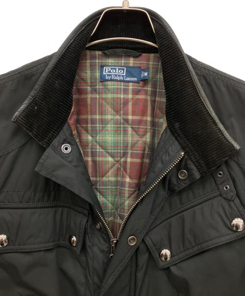 POLO RALPH LAUREN（ポロ・ラルフローレン）POLO RALPH LAUREN (ポロ・ラルフローレン) ジップアップジャケット ブラック サイズ:Mの古着・服飾アイテム
