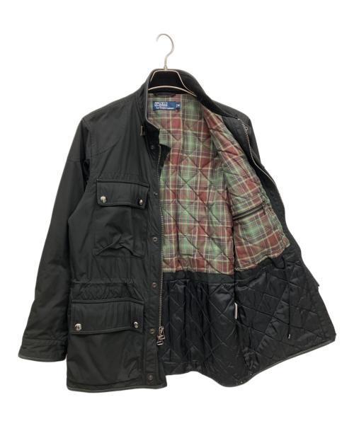 POLO RALPH LAUREN（ポロ・ラルフローレン）POLO RALPH LAUREN (ポロ・ラルフローレン) ジップアップジャケット ブラック サイズ:Mの古着・服飾アイテム