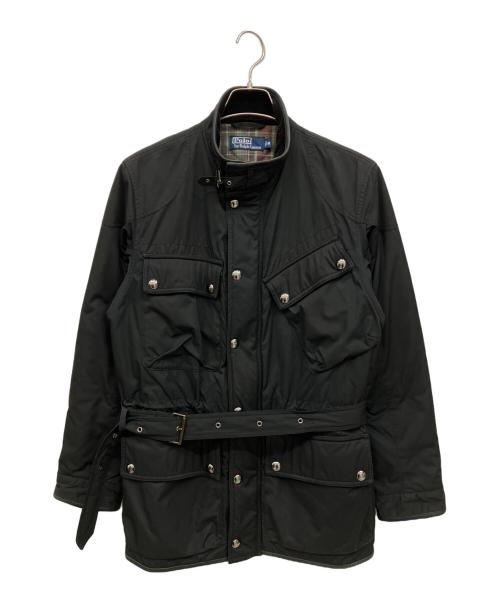 POLO RALPH LAUREN（ポロ・ラルフローレン）POLO RALPH LAUREN (ポロ・ラルフローレン) ジップアップジャケット ブラック サイズ:Mの古着・服飾アイテム