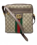 GUCCIグッチ）の古着「ショルダーバッグ」｜ブラウン×ベージュ