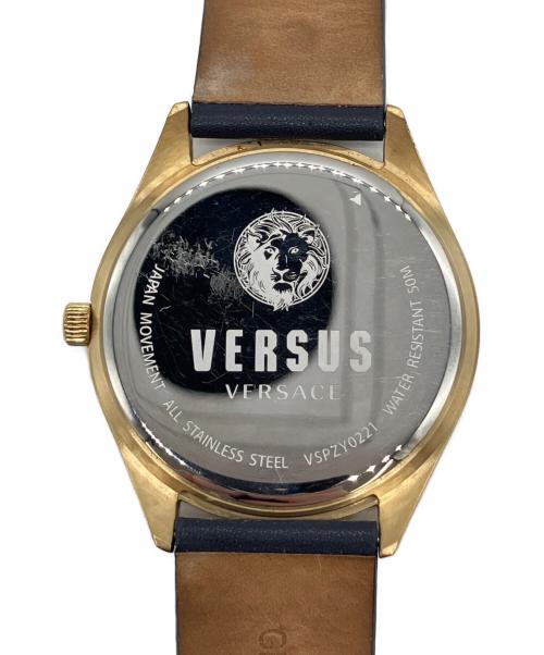 VERSUS VERSACE（ヴェルサス ヴェルサーチェ）VERSUS VERSACE (ヴェルサス ヴェルサーチェ) 腕時計 ネイビーの古着・服飾アイテム