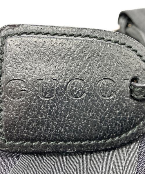 GUCCI（グッチ）GUCCI (グッチ) 2WAYバッグ ブラックの古着・服飾アイテム