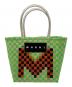 MARNI（マルニ）の古着「トートバッグ」｜グリーン×ホワイト