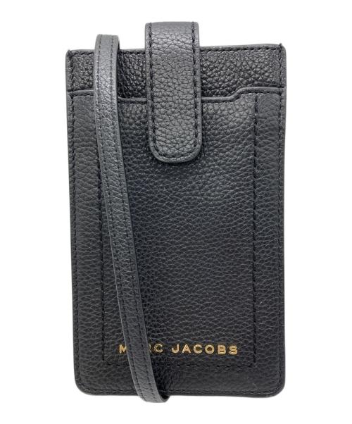 MARC JACOBS（マークジェイコブス）MARC JACOBS (マークジェイコブス) スマホショルダー ブラックの古着・服飾アイテム