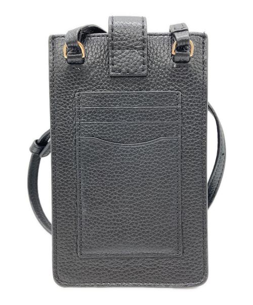 MARC JACOBS（マークジェイコブス）MARC JACOBS (マークジェイコブス) スマホショルダー ブラックの古着・服飾アイテム