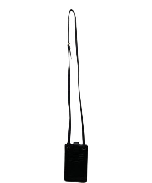 MARC JACOBS（マークジェイコブス）MARC JACOBS (マークジェイコブス) スマホショルダー ブラックの古着・服飾アイテム