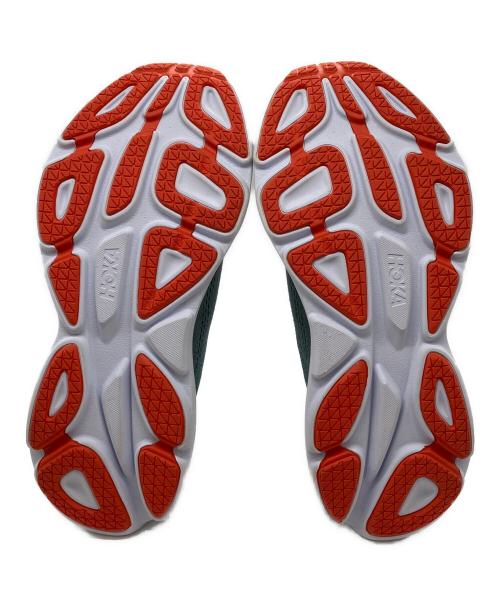 M BONDI 8 HOKAONEONE（エム ボンダイ エイト ホカオネオネ）M BONDI 8 HOKAONEONE (エム ボンダイ エイト ホカオネオネ) ローカットスニーカー ブルー×イエロー サイズ:28.5cmの古着・服飾アイテム