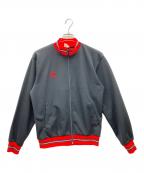 adidasアディダス）の古着「トラックジャケット」｜ブラック×レッド