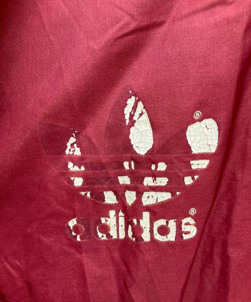 adidas（アディダス）adidas (アディダス) ナイロンジャケット レッド サイズ:MLの古着・服飾アイテム