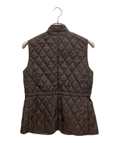 Burberry's（バーバリーズ）Burberry's (バーバリーズ) キルティングベスト ブラウン サイズ:40の古着・服飾アイテム