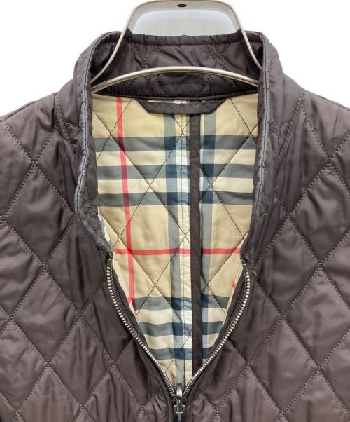 Burberry's（バーバリーズ）Burberry's (バーバリーズ) キルティングベスト ブラウン サイズ:40の古着・服飾アイテム