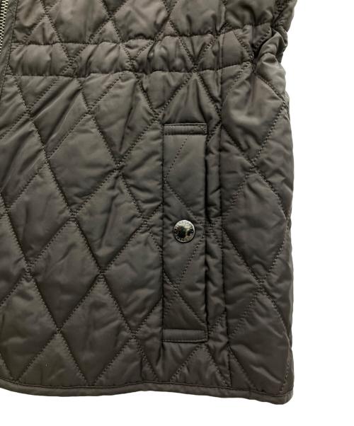 Burberry's（バーバリーズ）Burberry's (バーバリーズ) キルティングベスト ブラウン サイズ:40の古着・服飾アイテム