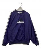 adidasアディダス）の古着「ナイロンプルオーバー」｜ネイビー