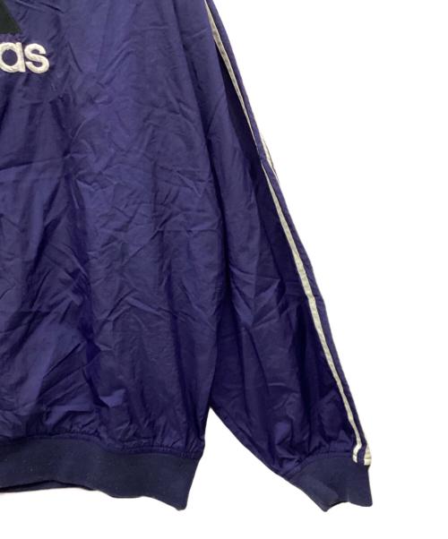 adidas（アディダス）adidas (アディダス) ナイロンプルオーバー ネイビー サイズ:Mの古着・服飾アイテム