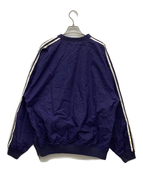 adidas（アディダス）adidas (アディダス) ナイロンプルオーバー ネイビー サイズ:Mの古着・服飾アイテム