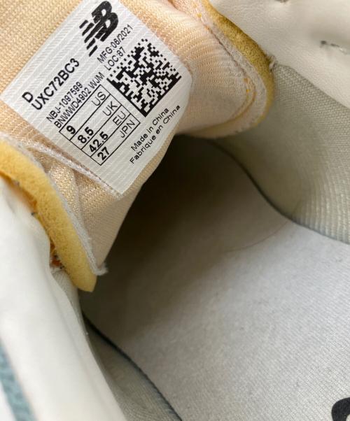 NEW BALANCE（ニューバランス）NEW BALANCE (ニューバランス) スカイブルー×イエロー UXC72BC3 スカイブルー×イエロー サイズ:27cmの古着・服飾アイテム