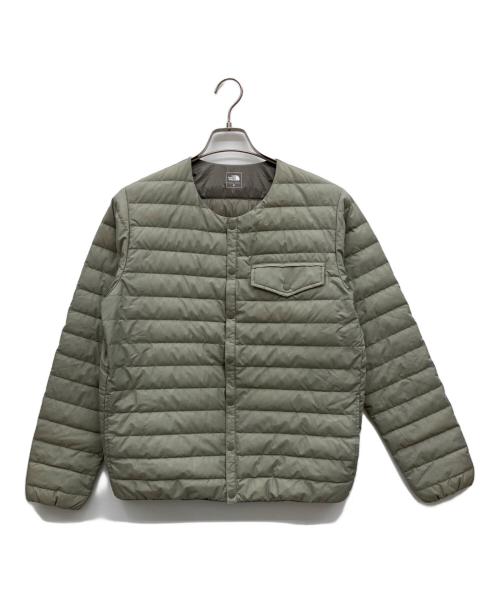 THE NORTH FACE（ザ ノース フェイス）THE NORTH FACE (ザ ノース フェイス) ダウンジャケット ライトグレー サイズ:Mの古着・服飾アイテム