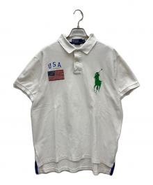 POLO RALPH LAUREN（ポロ・ラルフローレン）の古着「ポロシャツ」｜ホワイト