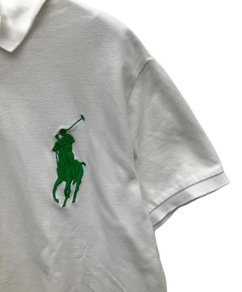 POLO RALPH LAUREN（ポロ・ラルフローレン）POLO RALPH LAUREN (ポロ・ラルフローレン) ポロシャツ ホワイト サイズ:Lの古着・服飾アイテム