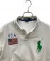 中古・古着 POLO RALPH LAUREN (ポロ・ラルフローレン) ポロシャツ ホワイト サイズ:L：6000円