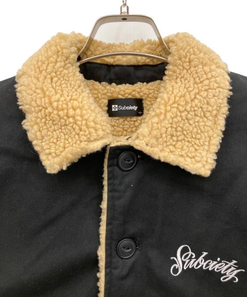 BOA JACKET PRIMAL（ボア・ジャケット・プライマル）BOA JACKET PRIMAL (ボア・ジャケット・プライマル) 内ボアジャケット ブラック サイズ:Lの古着・服飾アイテム