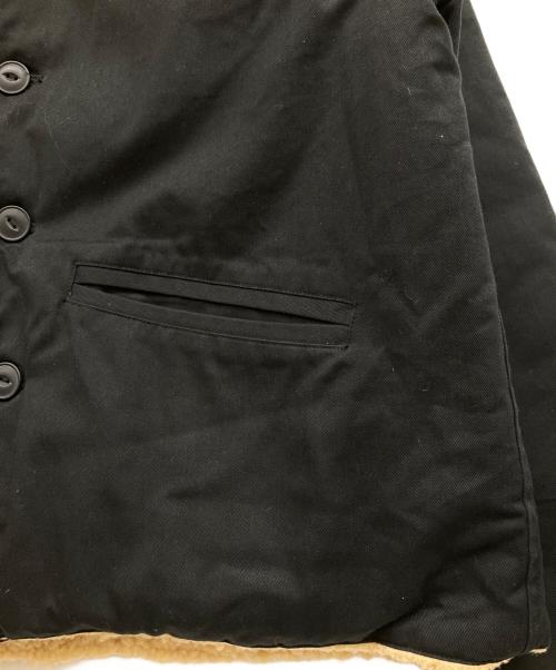 BOA JACKET PRIMAL（ボア・ジャケット・プライマル）BOA JACKET PRIMAL (ボア・ジャケット・プライマル) 内ボアジャケット ブラック サイズ:Lの古着・服飾アイテム