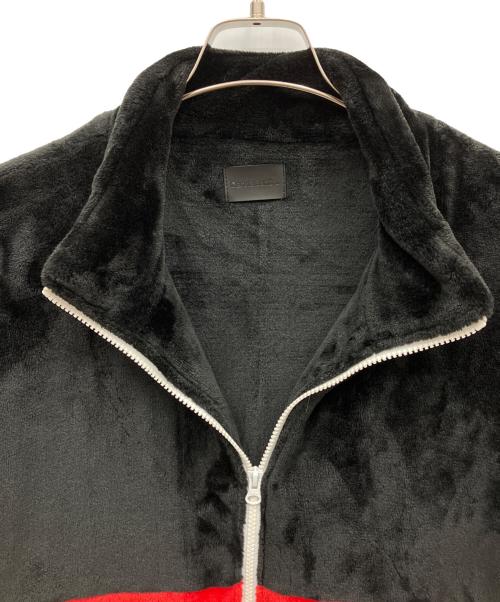 DANKE SCHON（ダンケ シェーン）Danke schon (ダンケ シェーン) フリースジャケット ブラック×グレー サイズ:Freeの古着・服飾アイテム