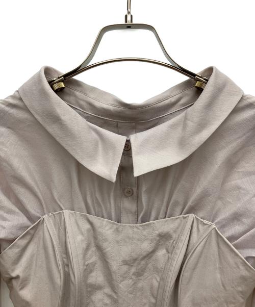 Snidel（スナイデル）Snidel (スナイデル) 半袖ブラウス ライトピンク サイズ:Fの古着・服飾アイテム