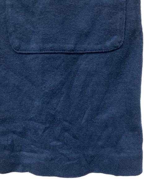 BURBERRY BLUE LABEL（バーバリー ブルー レーベル）BURBERRY BLUE LABEL (バーバリー ブルー レーベル) 長袖ワンピース ネイビー×ホワイト サイズ:38の古着・服飾アイテム