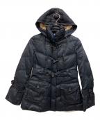 BURBERRY BLUE LABELバーバリー ブルー レーベル）の古着「ダウンコート」｜ブラック