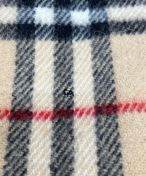 Burberry's（バーバリーズ）Burberry's (バーバリーズ) ウールマフラー ベージュの古着・服飾アイテム
