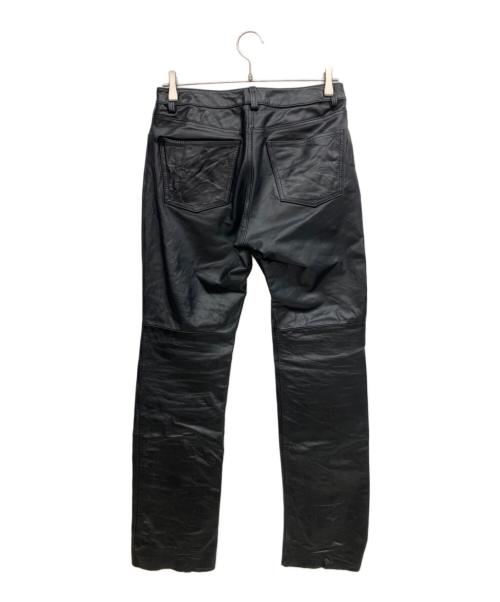GAP（ギャップ）GAP (ギャップ) レザーパンツ ブラック サイズ:6の古着・服飾アイテム