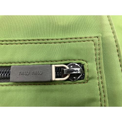 MIU MIU（ミュウミュウ）MIU MIU (ミュウミュウ) アーカイブホルスターバッグ グリーンの古着・服飾アイテム