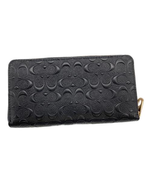 COACH（コーチ）COACH (コーチ) 長財布 ブラックの古着・服飾アイテム