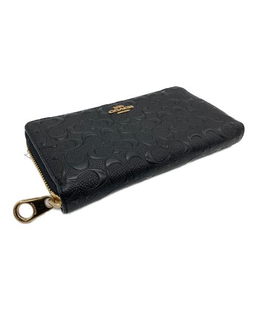 COACH（コーチ）COACH (コーチ) 長財布 ブラックの古着・服飾アイテム