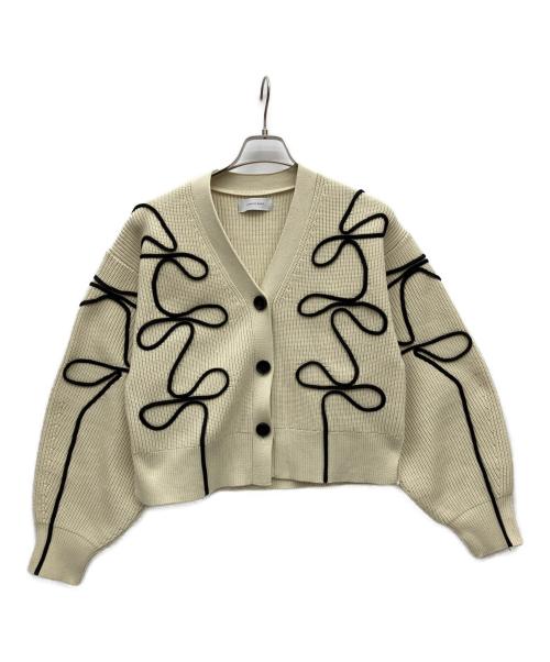 Adam et Rope（アダム エ ロペ）Adam et Rope (アダム エ ロペ) 厚手ニット アイボリー サイズ:Freeの古着・服飾アイテム