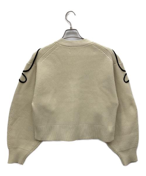 Adam et Rope（アダム エ ロペ）Adam et Rope (アダム エ ロペ) 厚手ニット アイボリー サイズ:Freeの古着・服飾アイテム