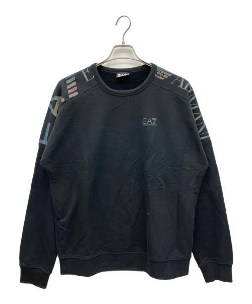 EA7（イーエーセブン）EA7 (イーエーセブン) スウェット ブラック サイズ:Mの古着・服飾アイテム