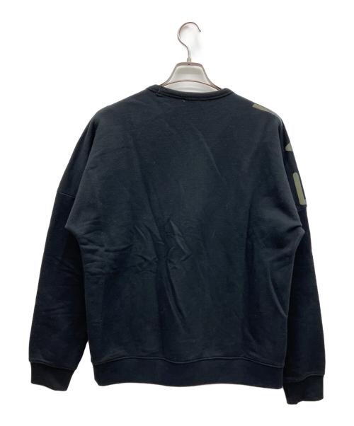 EA7（イーエーセブン）EA7 (イーエーセブン) スウェット ブラック サイズ:Mの古着・服飾アイテム