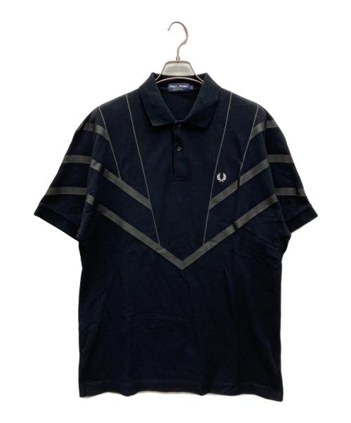 FRED PERRY（フレッドペリー）FRED PERRY (フレッドペリー) ポロシャツ ブラック サイズ:Lの古着・服飾アイテム