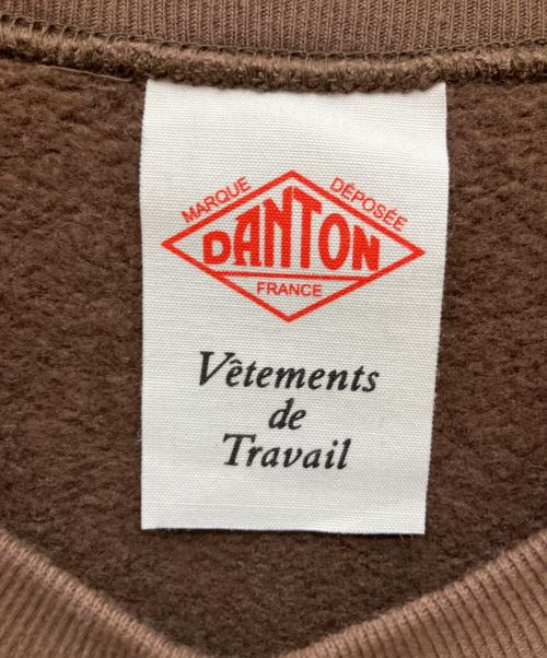 DANTON（ダントン）DANTON (ダントン) 裏起毛スウェット ブラウン サイズ:38の古着・服飾アイテム