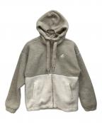 adidasアディダス）の古着「ボアジャケット」｜ホワイト