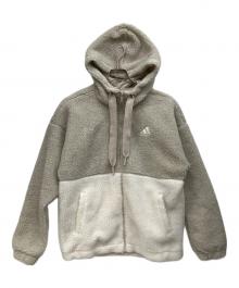 adidas（アディダス）の古着「ボアジャケット」｜ホワイト
