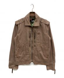 DIESEL（ディーゼル）の古着「ジャケット」｜ブラウン