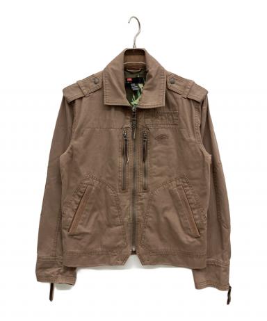 DIESEL ブラウンジャケット XL 未使用 中古・古着通販】DIESEL (ディーゼル) ジャケット ブラウン サイズ:M
